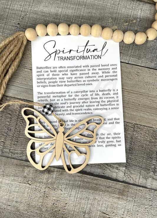 Butterfly Story Ornament: Spiritual Transformation