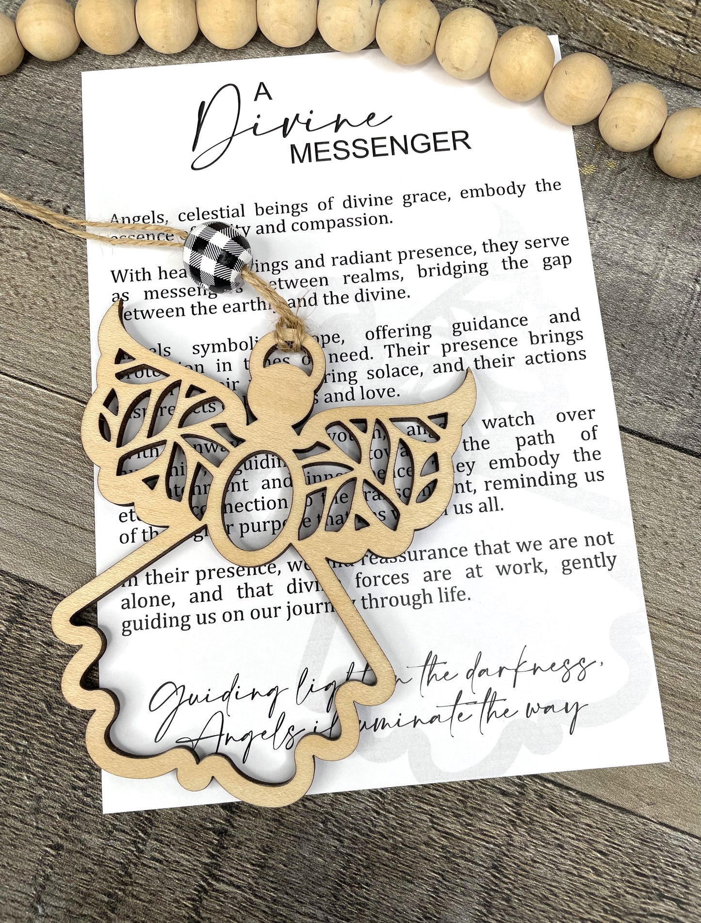 Angel Story Ornament: Divine Messenger