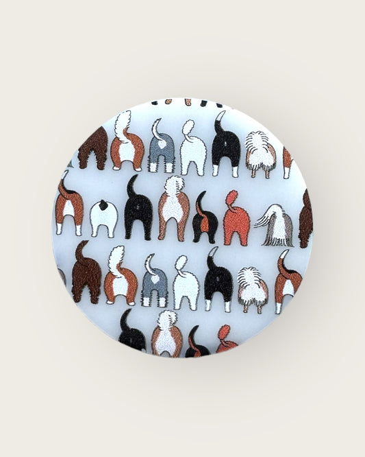 Dog Booty Badge Reel