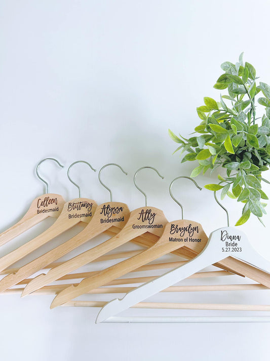 Bridal Party Hangers