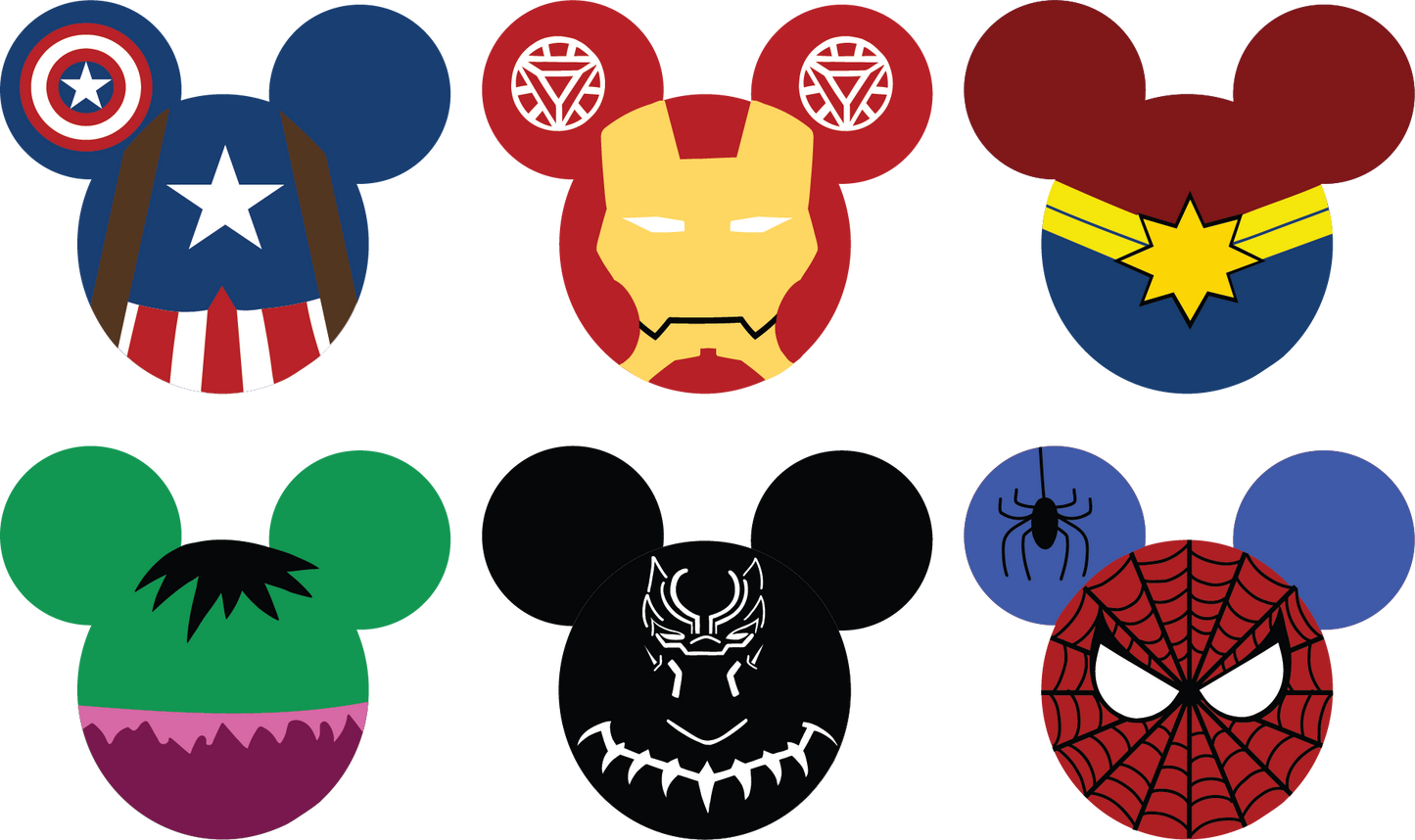 Superheroes Badge Reel