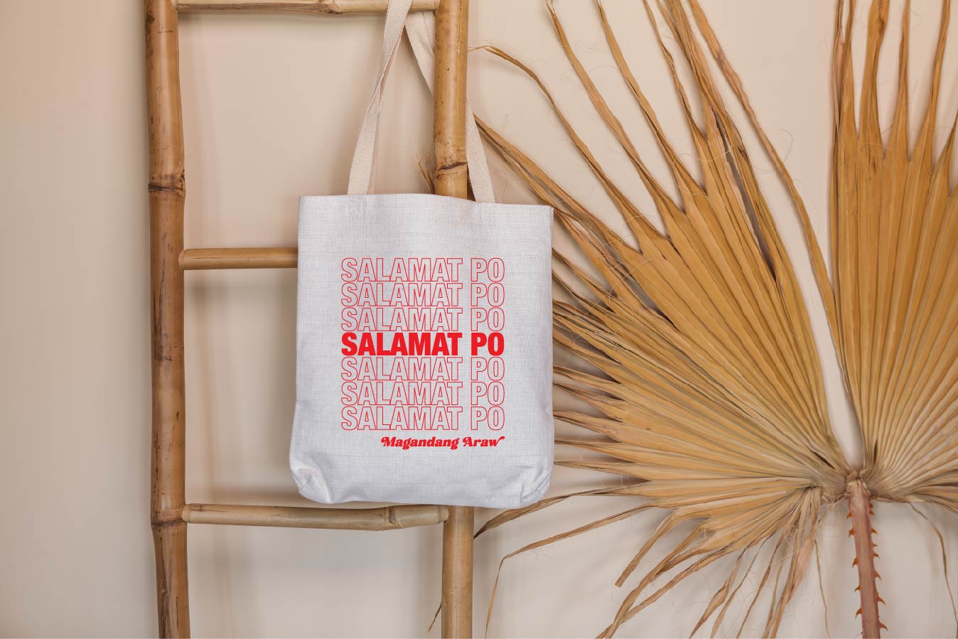 Salamat Po Canvas Tote Bag