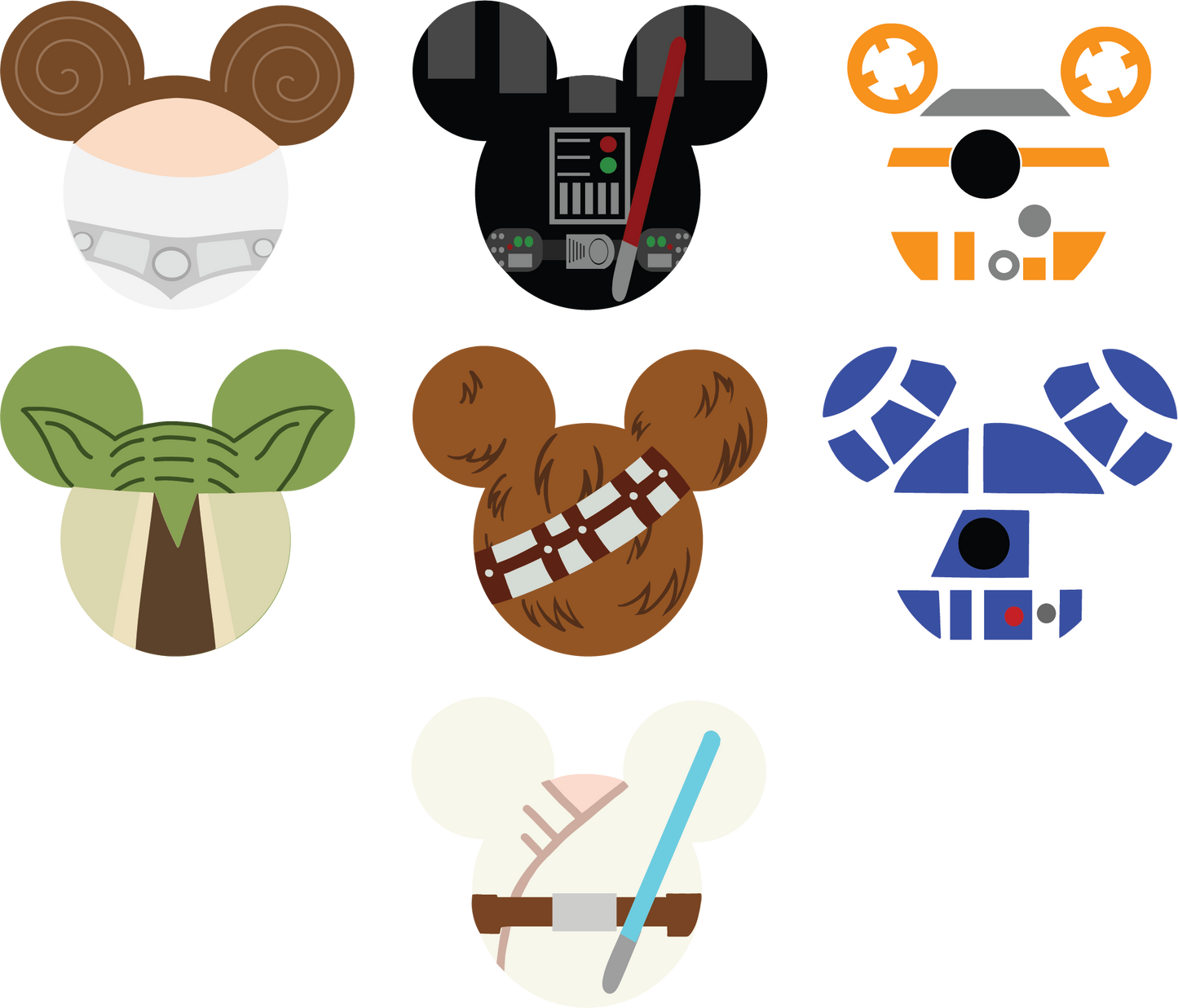 Galaxy Far Away Badge Reel