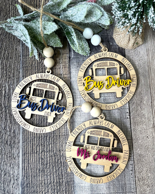 Bus Driver Ornament