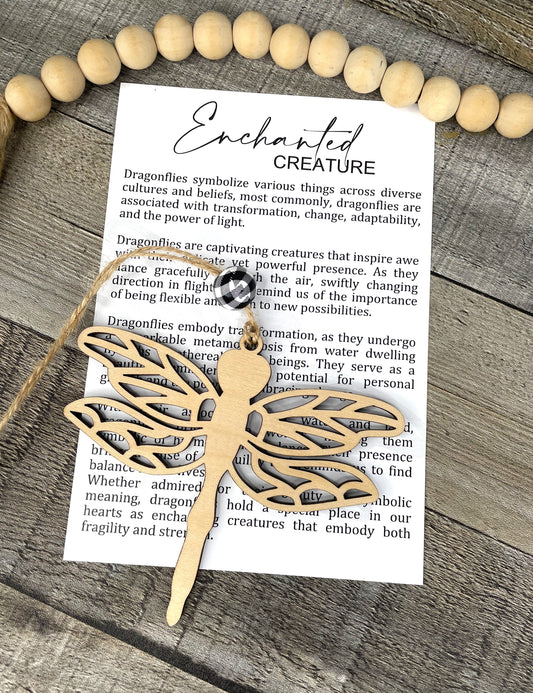 Dragonfly Story Ornament: Enchanted Creature