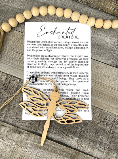 Dragonfly Story Ornament: Enchanted Creature