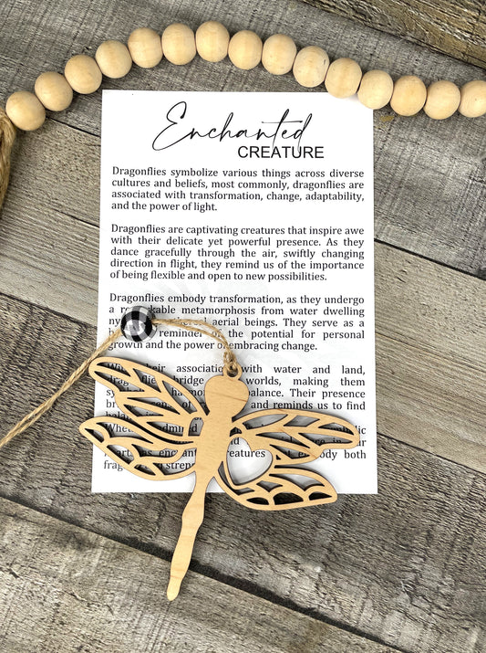Dragonfly Story Ornament: Enchanted Creature