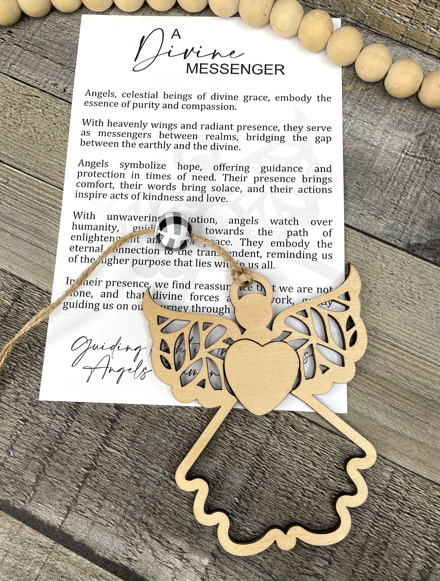 Angel Story Ornament: Divine Messenger
