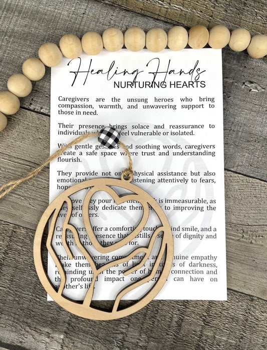 Caregiver Story Ornament: Healing Hands