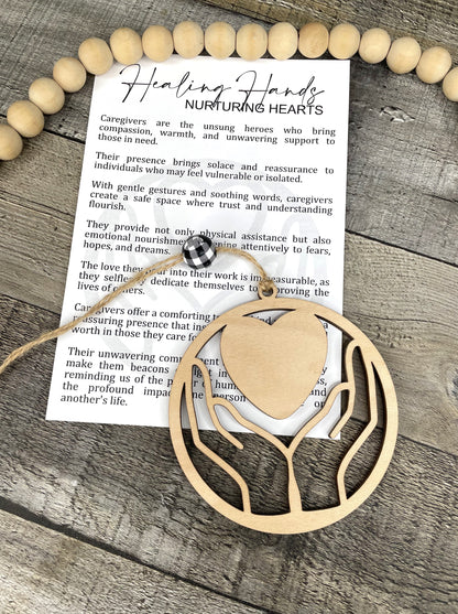 Caregiver Story Ornament: Healing Hands