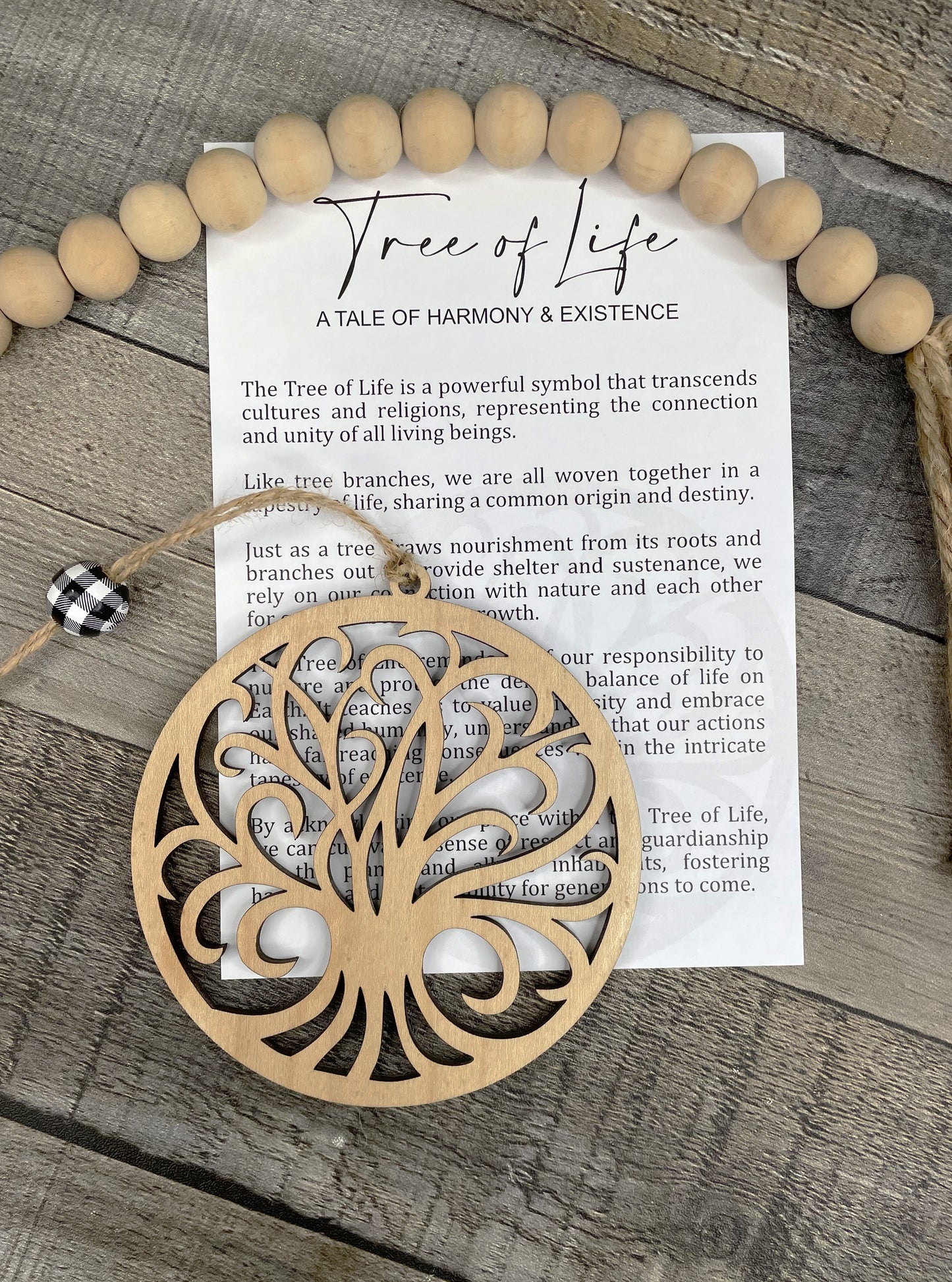 Tree of Life Story Ornament: Divine Tree