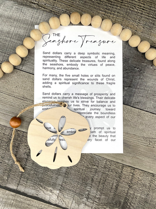 Sand Dollar Ornament: Seashore Treasure