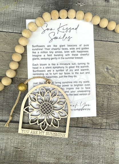 Sunflower Story Ornament: Sun Kissed Smiles