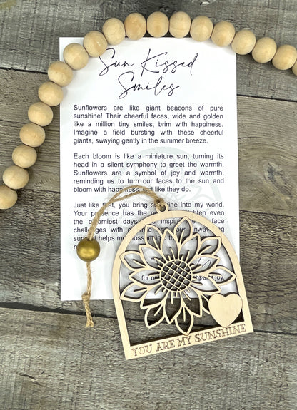 Sunflower Story Ornament: Sun Kissed Smiles