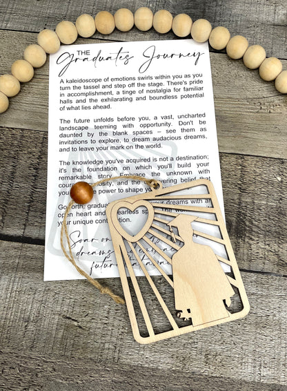 Graduation Story Ornament: The Graduate's Journey (BOY)