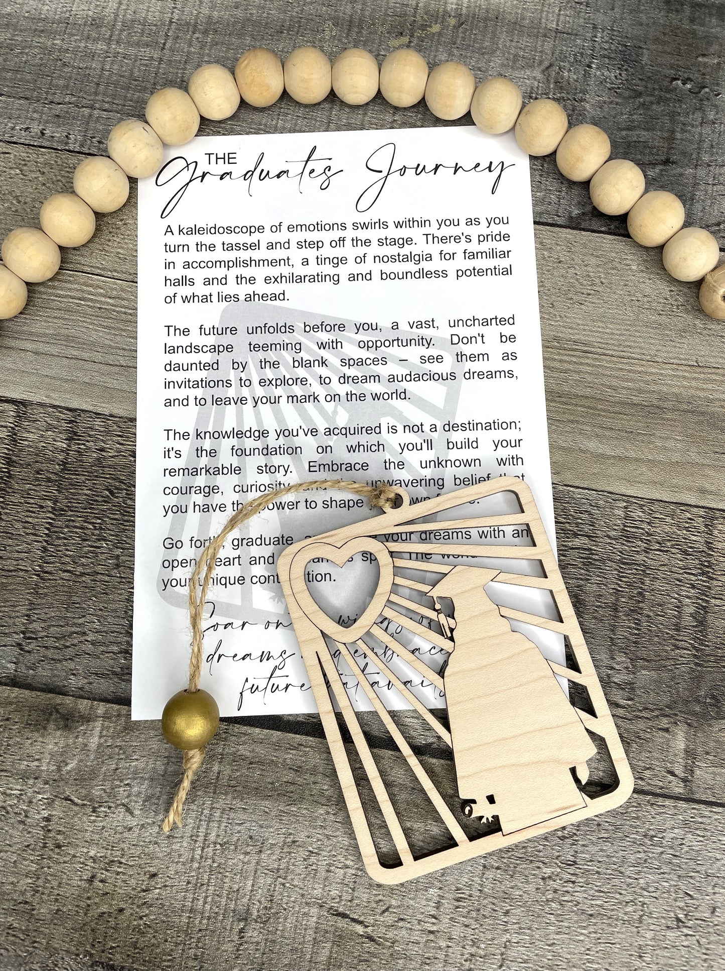 Graduation Story Ornament: The Graduate's Journey (GIRL)