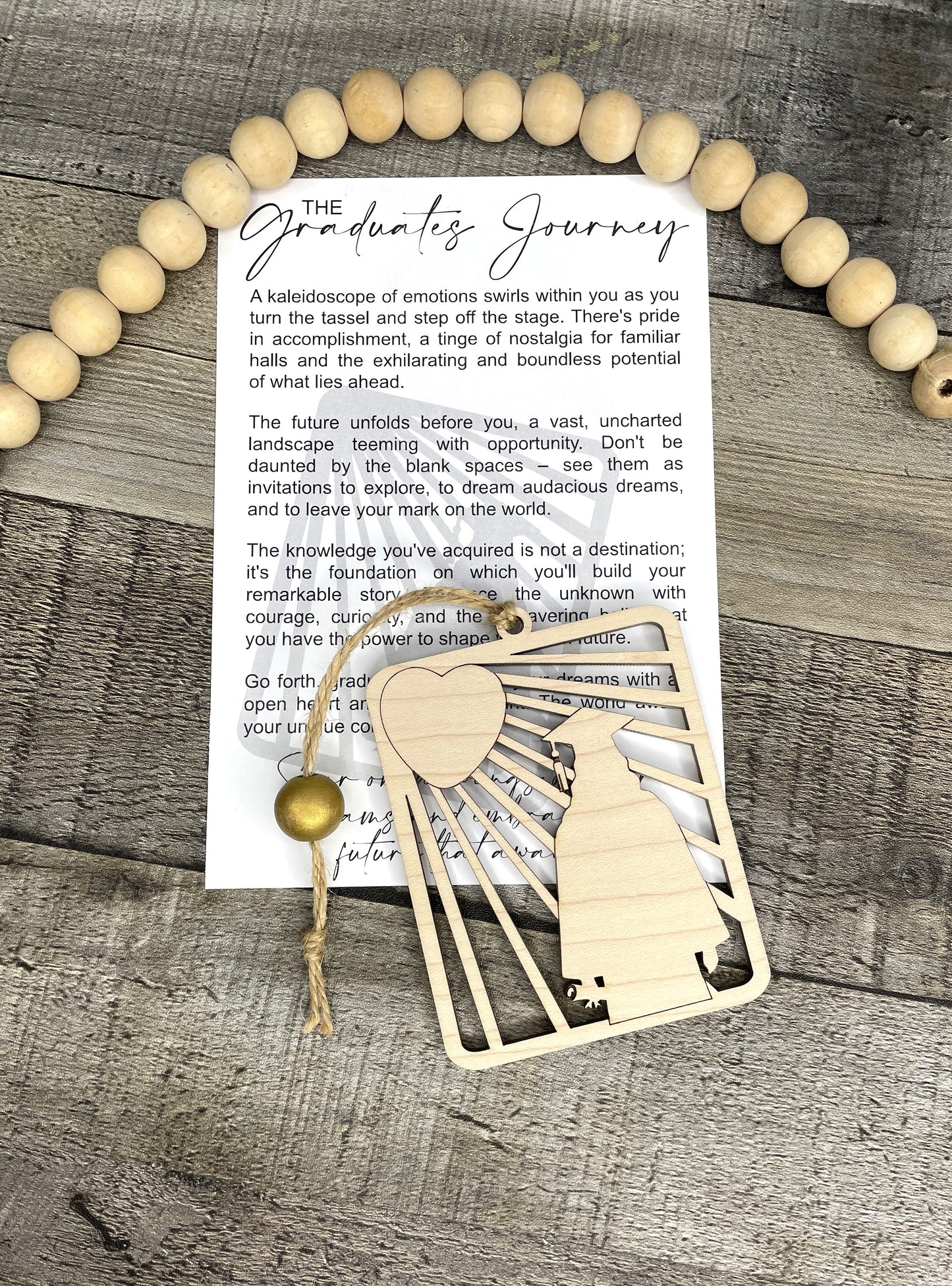 Graduation Story Ornament: The Graduate's Journey (GIRL)