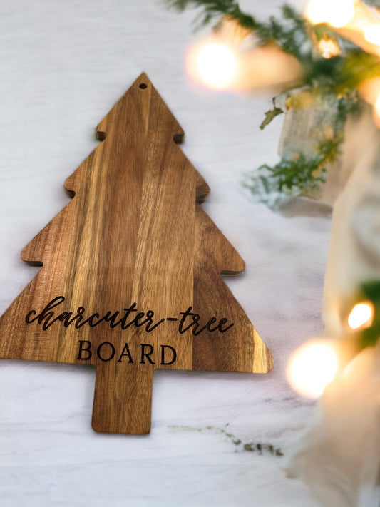 Personalized Christmas Tree Board
