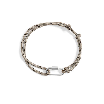 Rope Carabiner Charm Bracelet