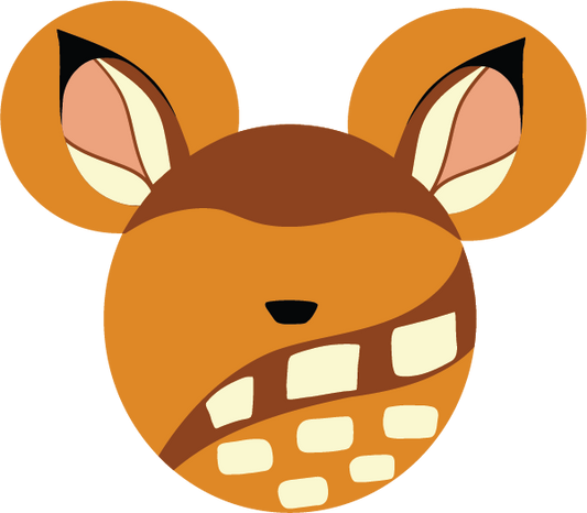 Baby Deer Badge Reel