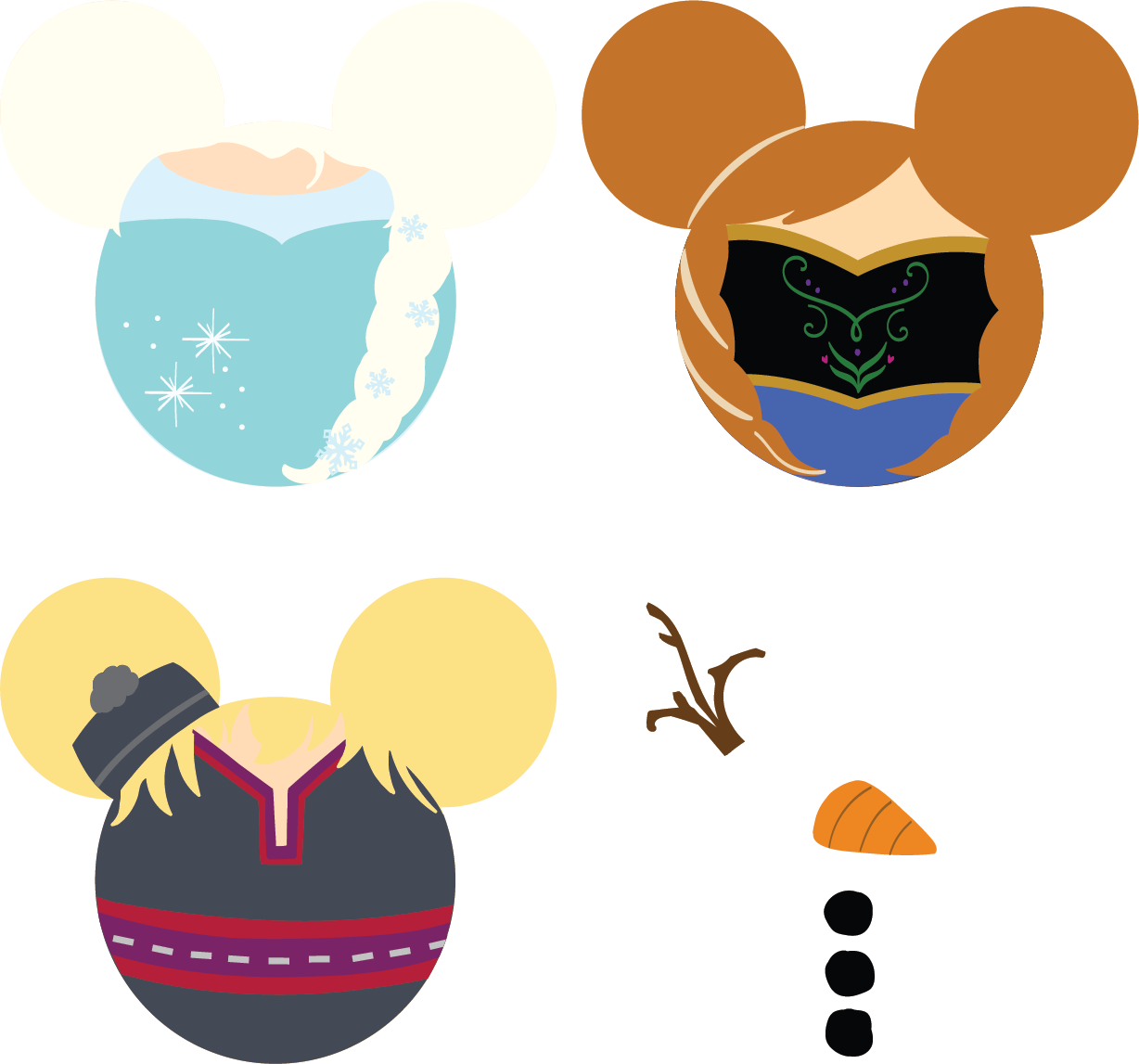 Frozen Badge Reel