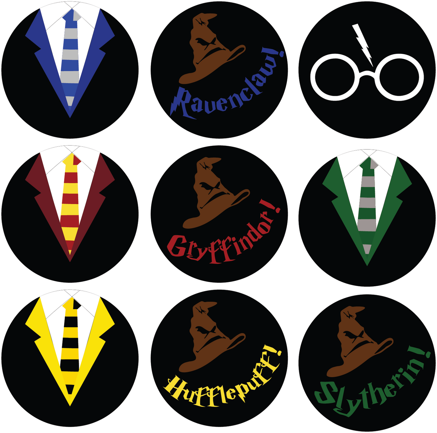 Wizard House Badge Reel