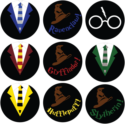 Wizard House Badge Reel