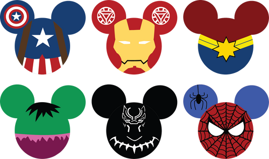 Superheroes Badge Reel