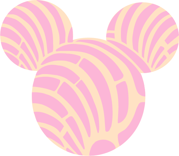 Concha Mouse Badge Reel