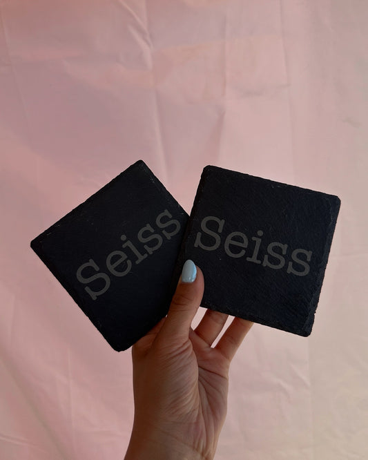 Custom Slate Coasters