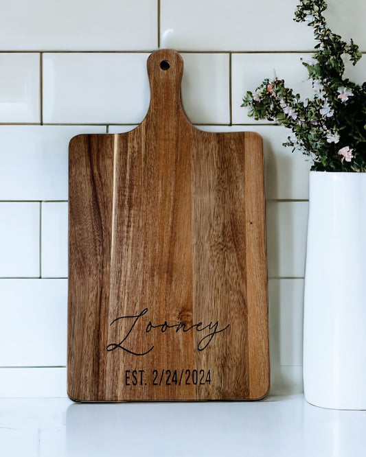 Custom Cutting Board