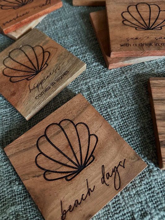 Custom Wood Coasters